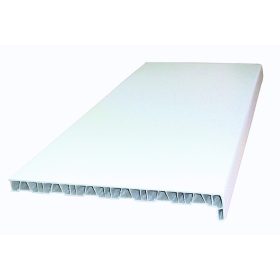 Műanyag ablakpárkány 400 mm-es