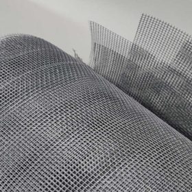 Szürke üvegszálas háló