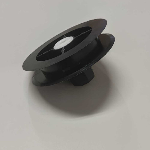 Tárcsa + csapágy műanyag tengelyhez