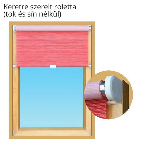 Roletta tetőtéri ablakra - Alupigmentált