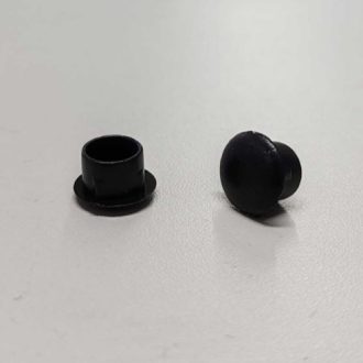 Furattakaró dugó 10 mm-es Fekete 