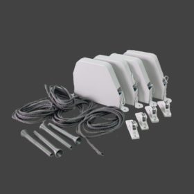 4 db Zsinóros szett - SZÜRKE 