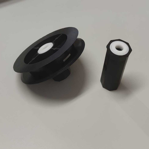 Tárcsa + dugó + csapágy Műanyag tengelyhez