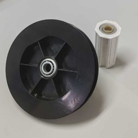 Tárcsa + dugó + csapágy Fém tengelyhez